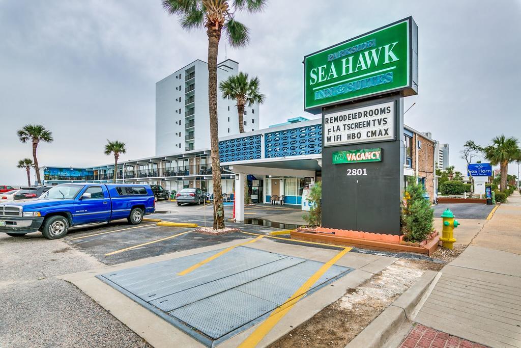 Sea Hawk Oceanfront Motel Миртъл Бийч Екстериор снимка