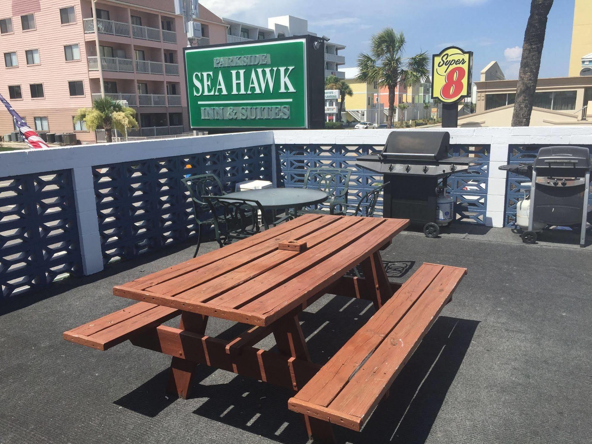 Sea Hawk Oceanfront Motel Миртъл Бийч Екстериор снимка