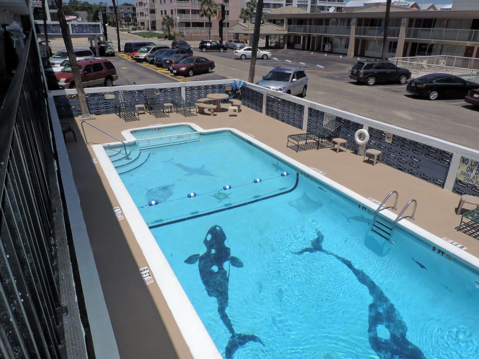 Sea Hawk Oceanfront Motel Миртъл Бийч Екстериор снимка