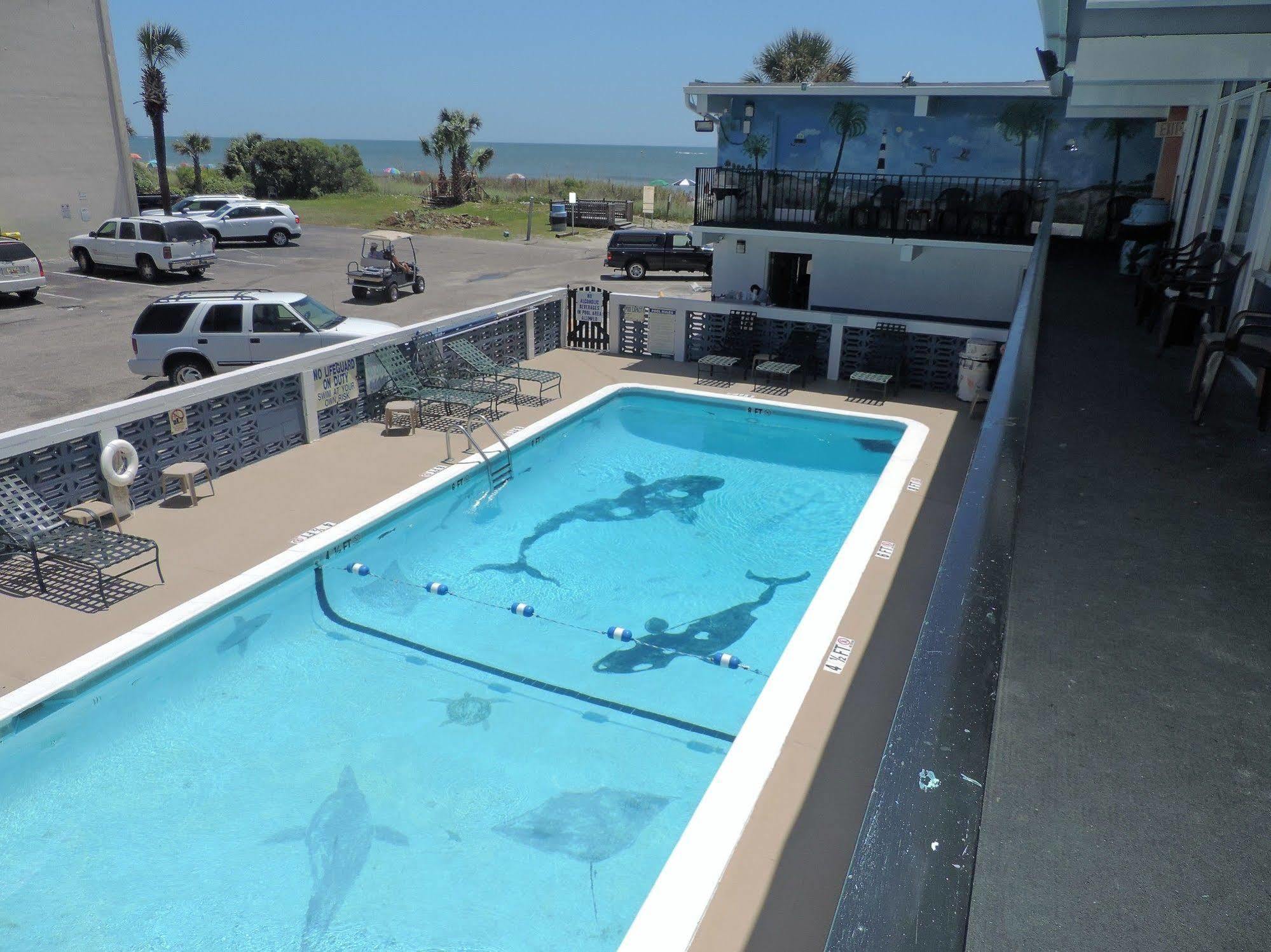 Sea Hawk Oceanfront Motel Миртъл Бийч Екстериор снимка