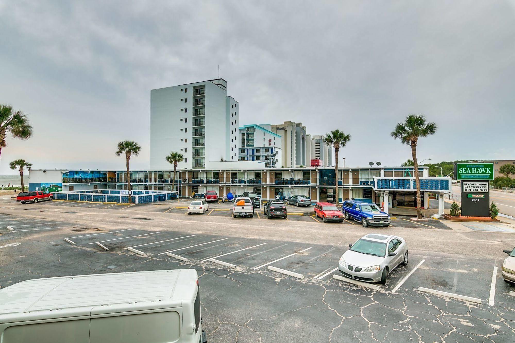 Sea Hawk Oceanfront Motel Миртъл Бийч Екстериор снимка